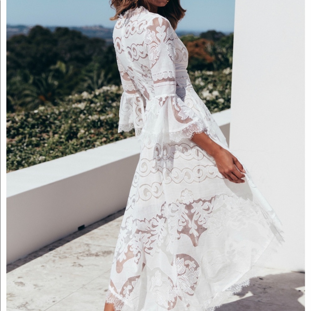 White Lace Dress